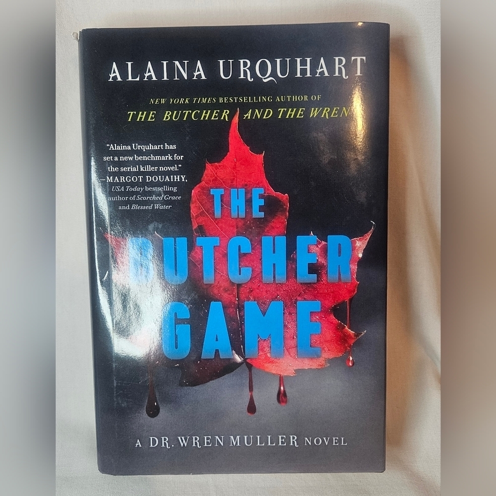 The Butcher Game by Alaina Urquhart Hardcover EUC Retail $28 Morbid Podcast Host